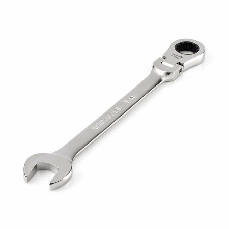 TEKTON 1 Inch Flex Head 12-Point Ratcheting Combination Wrench WRC26325